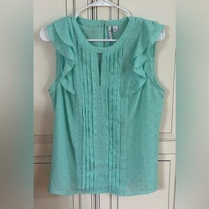 Mint Green Sleeveless Top